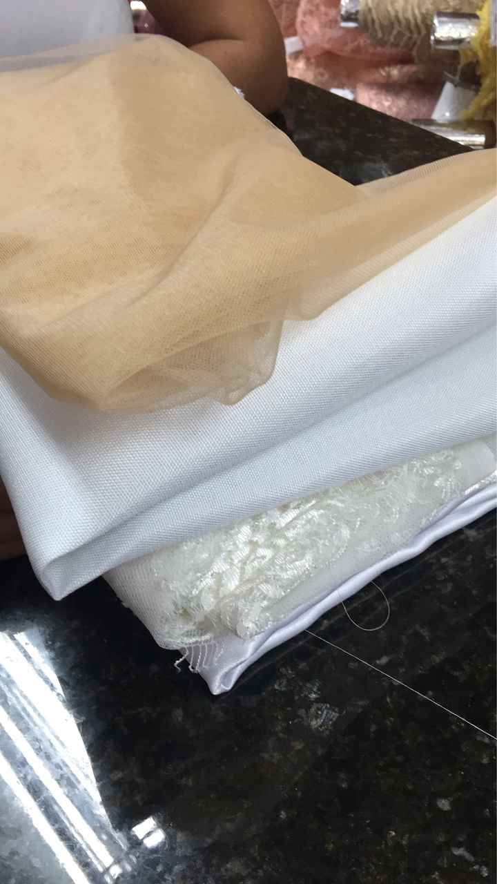 Vestido de noiva em andamento! - 3