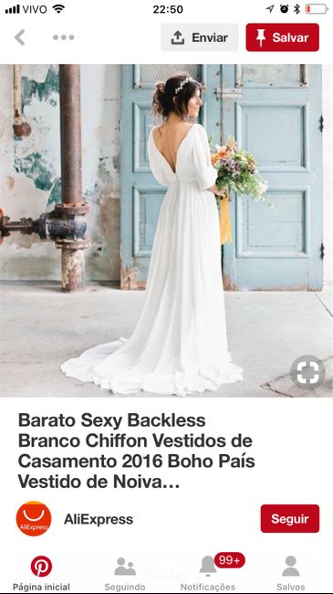 Vestido de Noiva Boho Chic 5