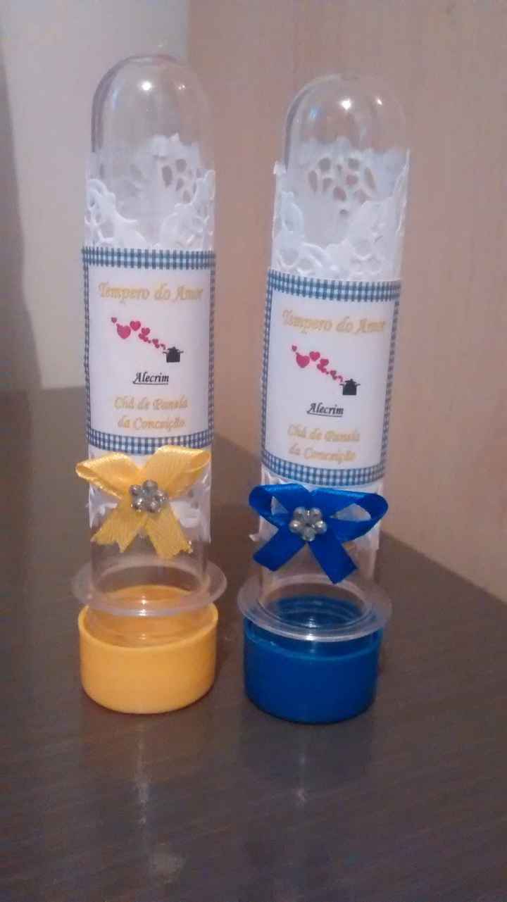Tubetes prontos!