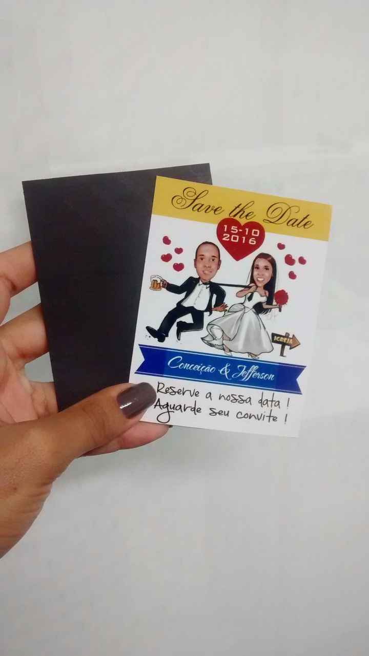 Meu Save The Date.
