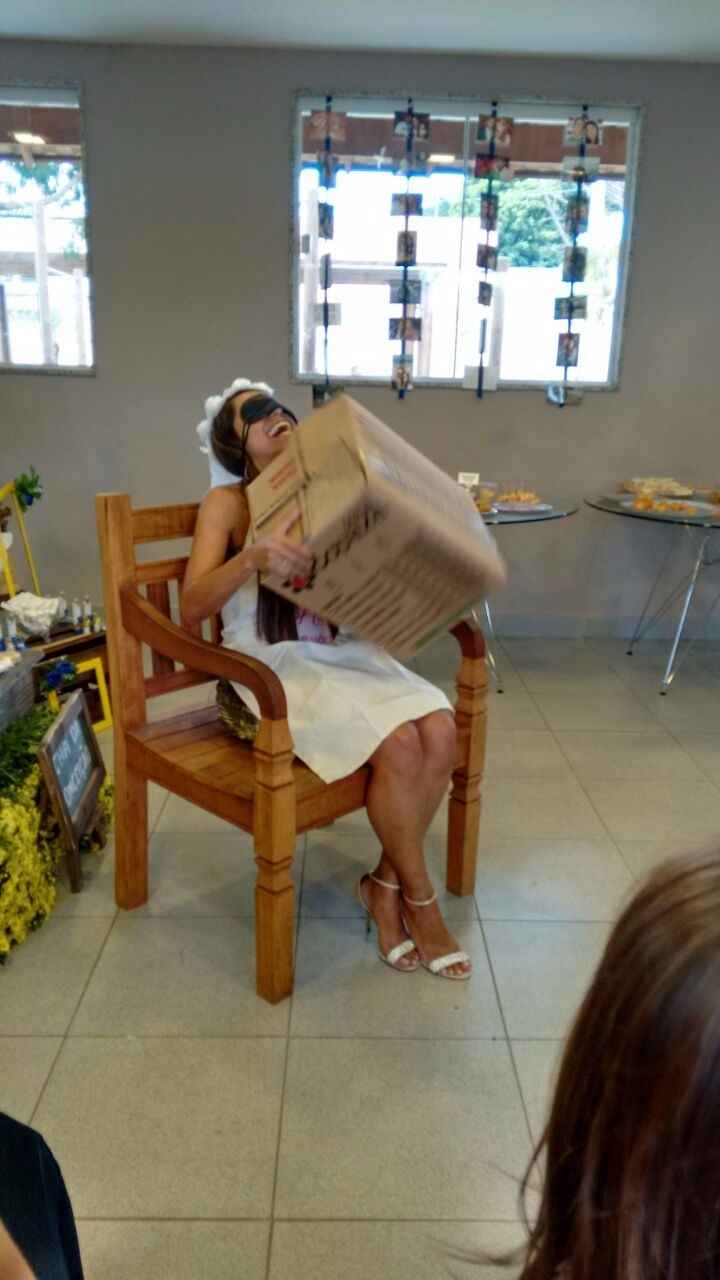Meu chá de panela.