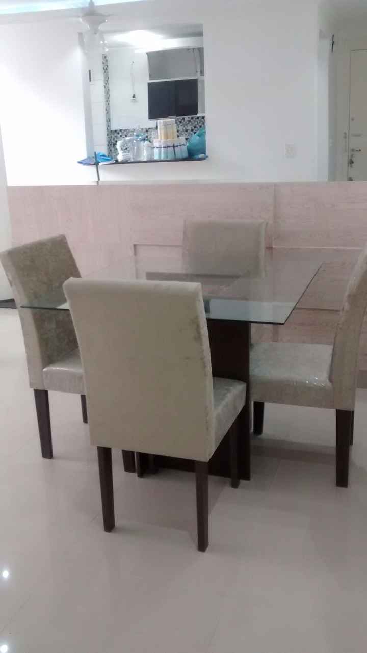 Minha mesa...