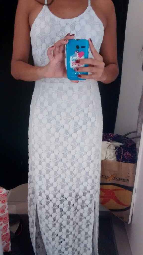 Meu vestido branco para o pré-wedding... #vemver - 2