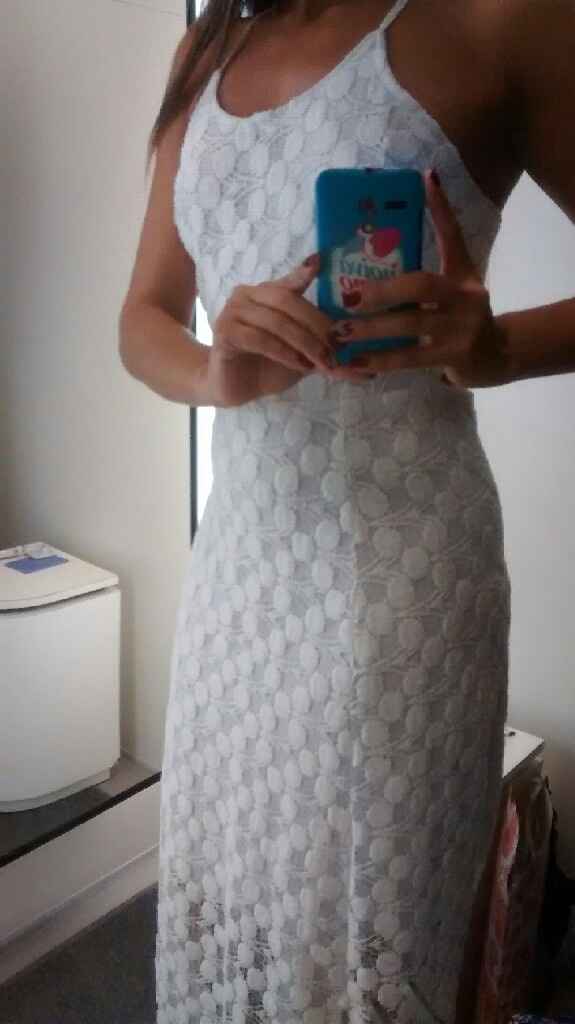 Meu vestido branco para o pré-wedding... #vemver - 5