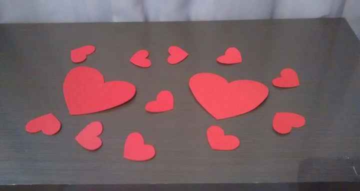 Preparativos para o dia dos namorados.