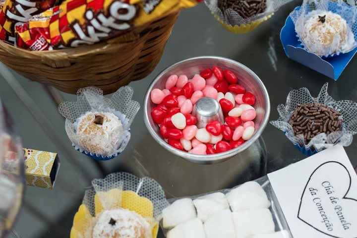 Doces diversos.