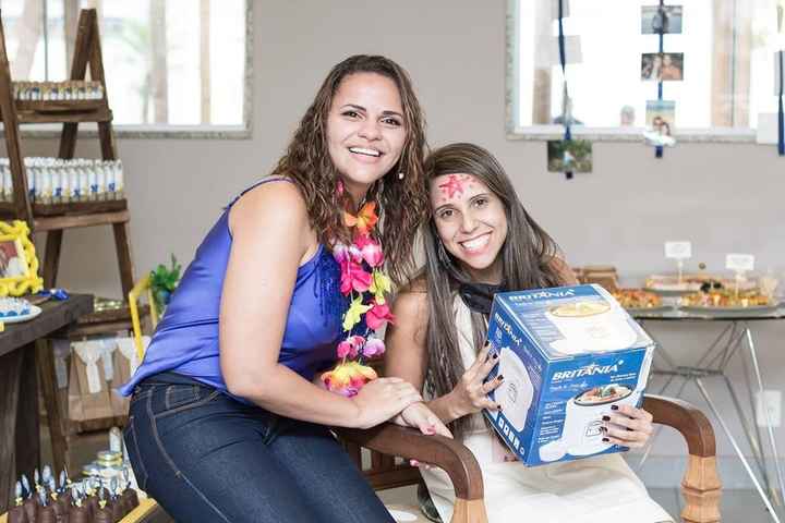Adivinhe o presente.