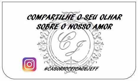 Placa # Instagram 