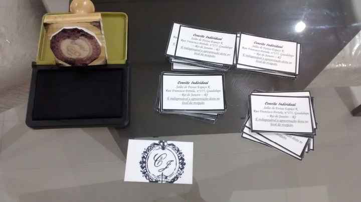 Personalização Convite Individual.
