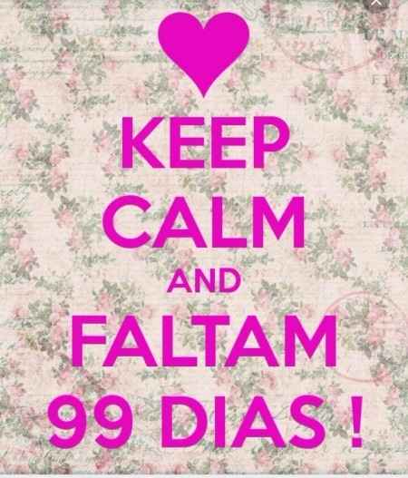 Faltam 99 dias...