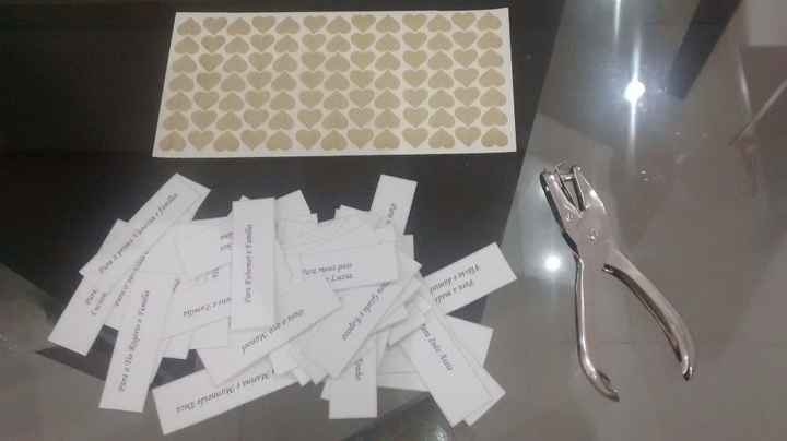 Tags para o meu convite de casamento.