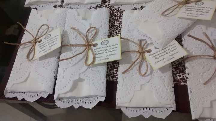 Minhas lágrimas de alegria.