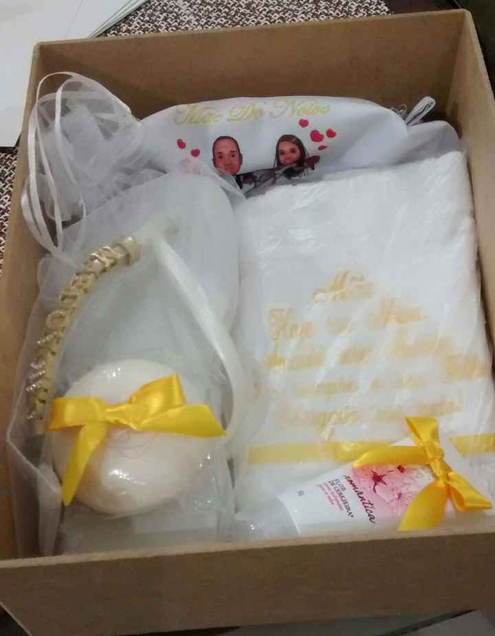Caixa para a minha sogra.