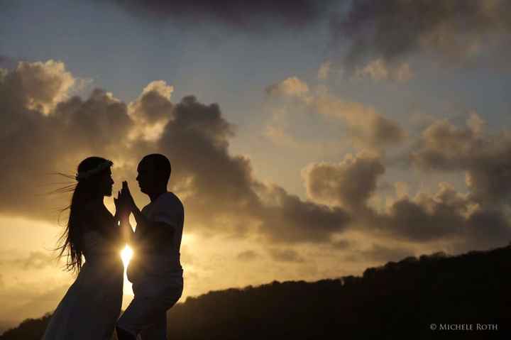 Prévia Trash The Dress em Noronha.