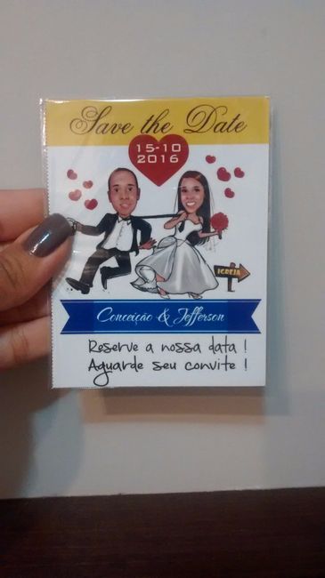 Meu Save The Date.