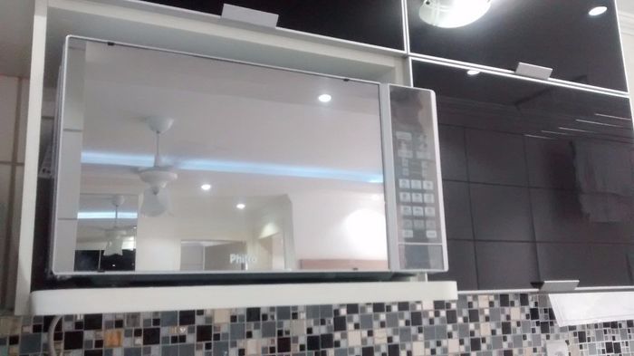 Microondas na minha futura cozinha...