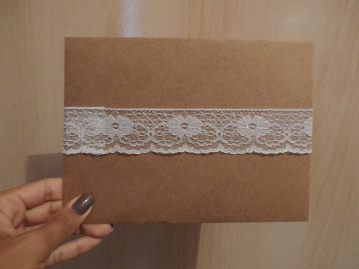 Detalhes do envelope...