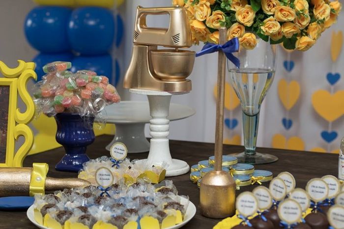 Detalhes da mesa principal...