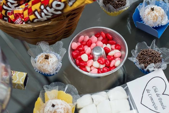 Doces diversos.