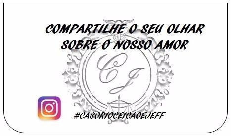 Placa # Instagram 