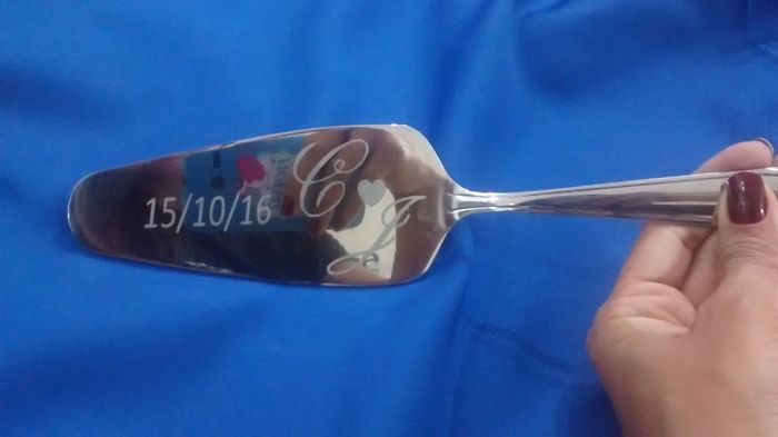 Espátula personalizada.