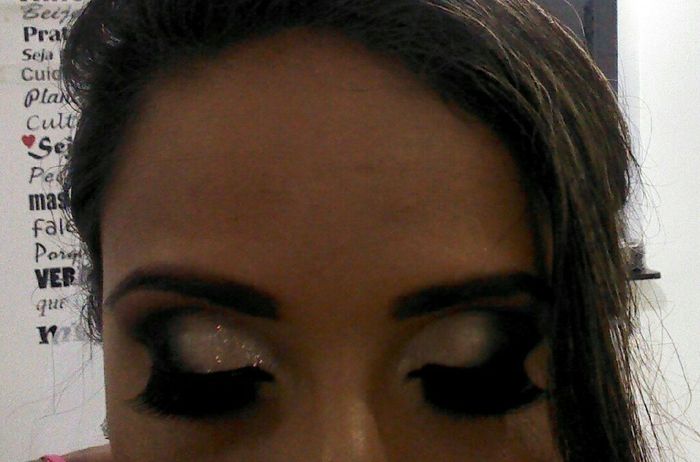 Prévia do meu penteado e maquiagem... #vemver! - 4