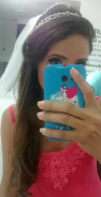 Prévia do meu penteado e maquiagem... #vemver! - 7