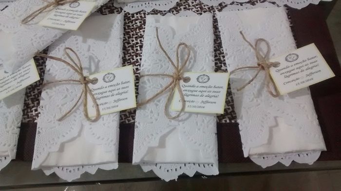 Minhas lágrimas de alegria.