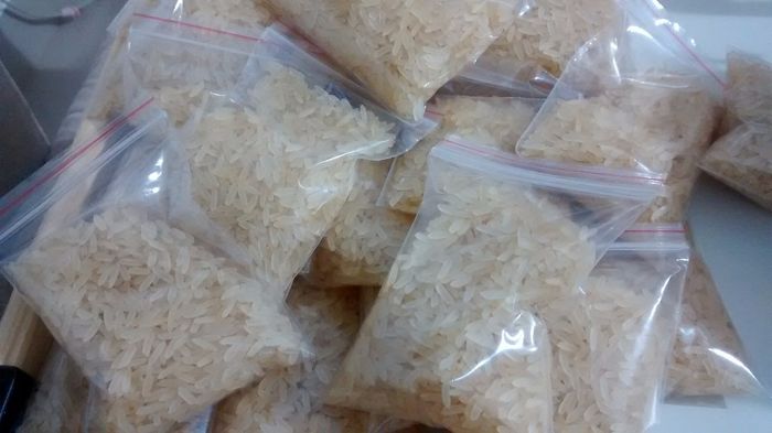 Chuva de arroz!