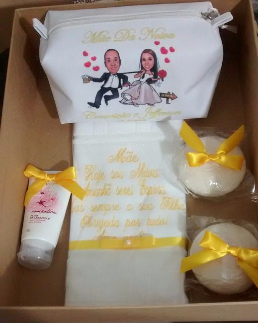 Caixa para a minha mãe.
