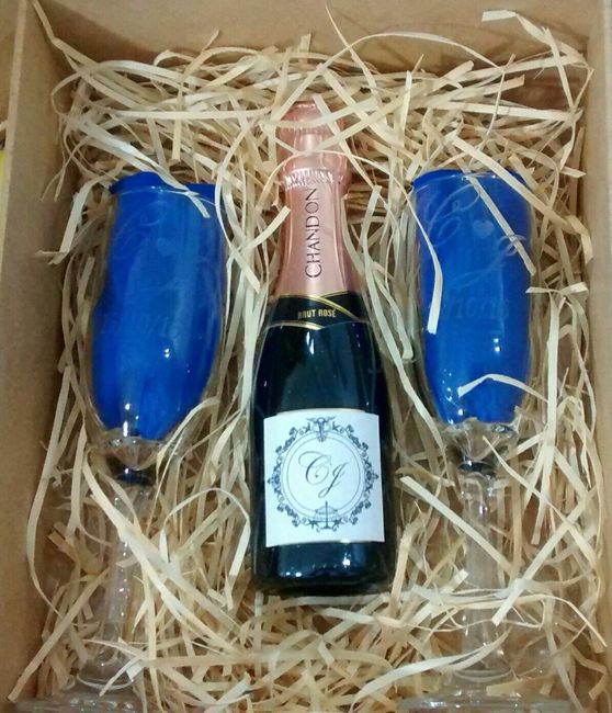 Chandon + taças.