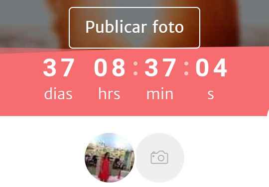 Falta pouco noivinha, o coração tá a mil. - 1