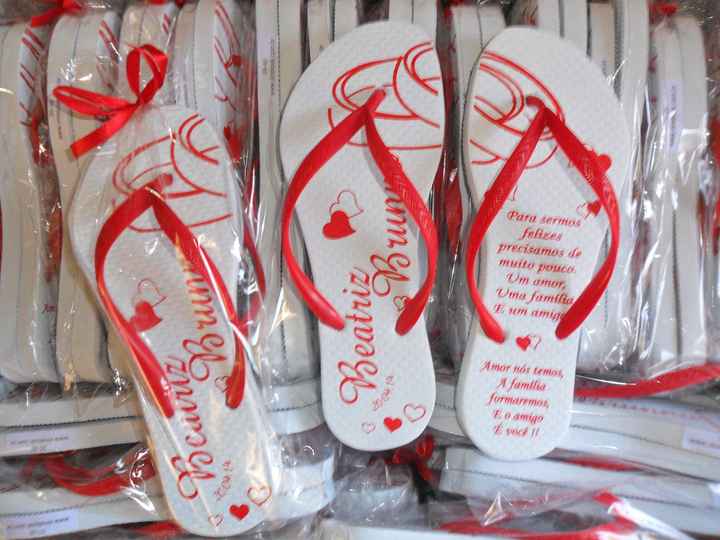 Chinelos para o Casamento