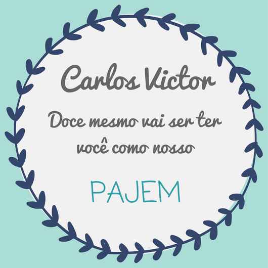 Convite Pajem