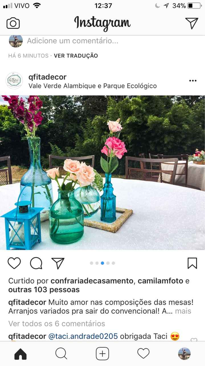 Diy centro de mesa inspirações - 2