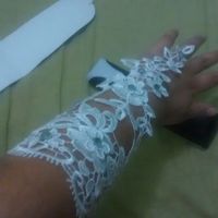 Minha luva de noiva aliexpress e meu sapato mercado livre - 1