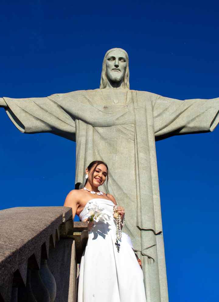meu casamento no cristo redentor 💍 - 1