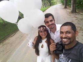 Iniciando as fotos