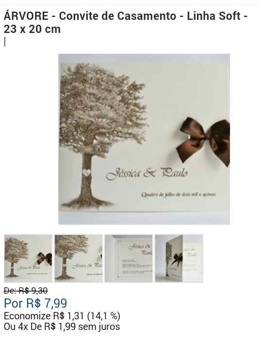 Meu convite de casamento - 2