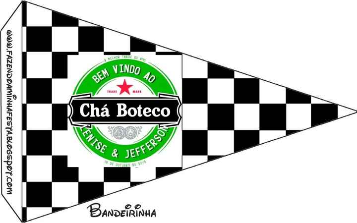 Bandeirinha para decorar