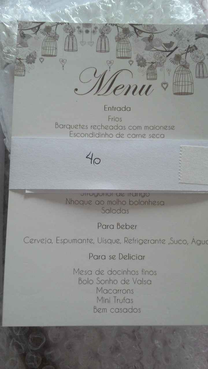 Meu menu