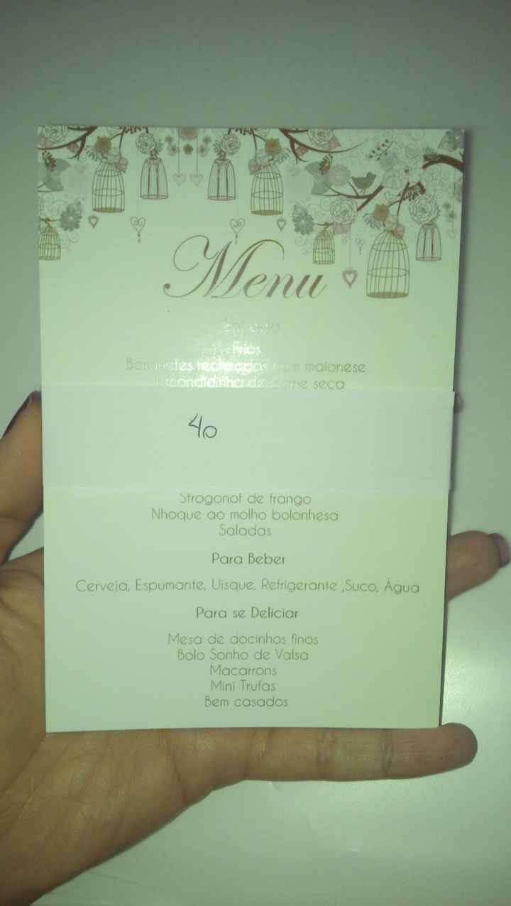 Meu menu