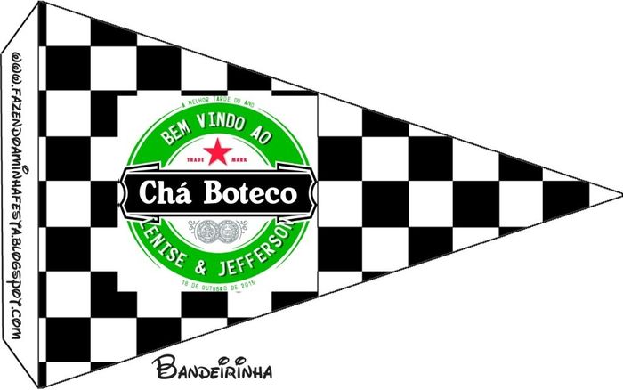 Bandeirinha para decorar
