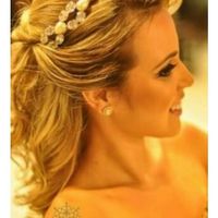 Dicas penteado cabelo semi preso e solto com veu - 4