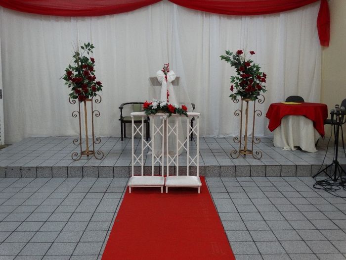 Nosso Casamento: O altar