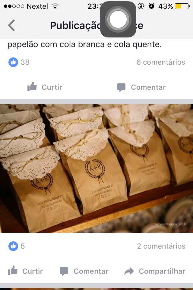 Ideias para lembrancinhas - 1