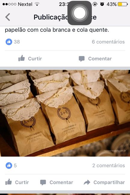 Ideias para lembrancinhas - 1