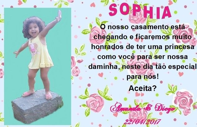 Convite Daminha 