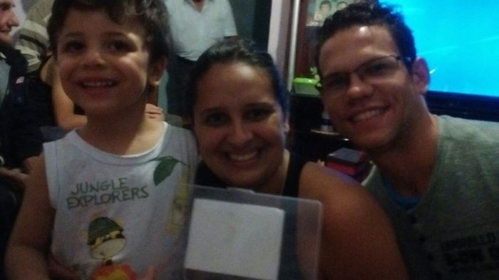 Entrega caixa convite Pajem Guilherme