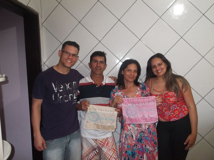 Entrega caixa convite dos Pais da Noiva